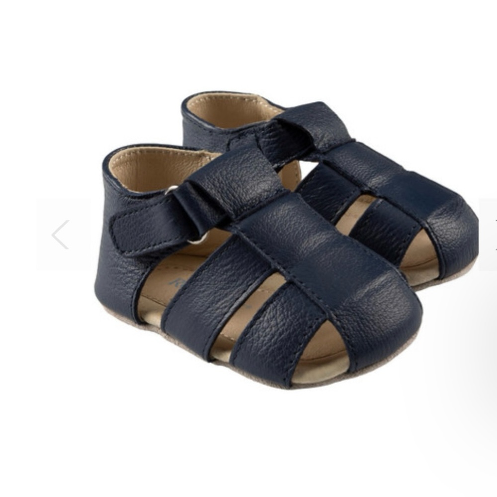 Robeez Matthew Sandals Navy 12-18 mon Pre-owned